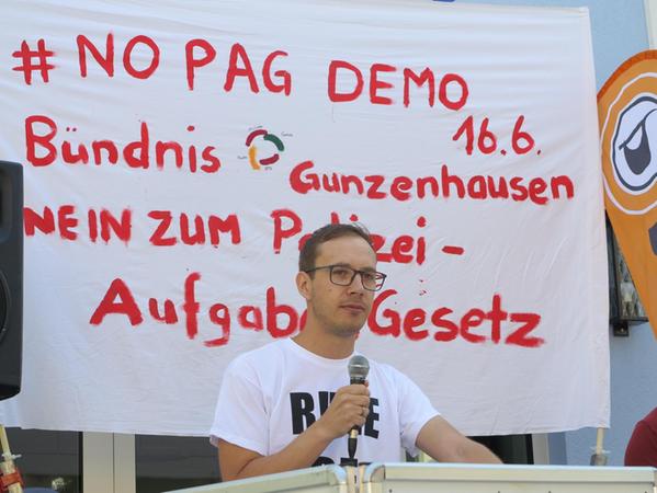 Gunzenhausen: Demonstranten lassen kein gutes Haar am PAG