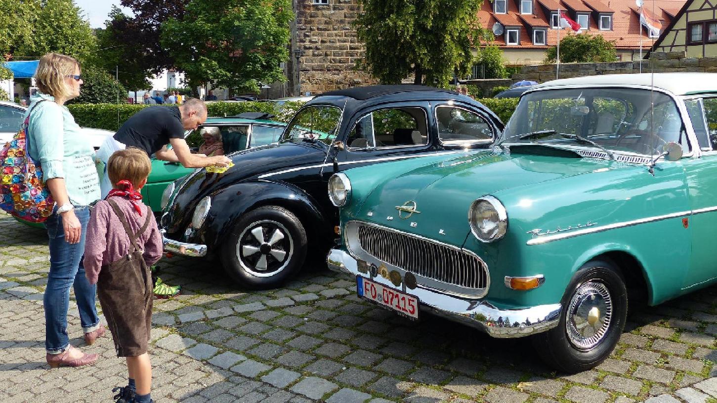 Auto-Veteranen bei Rallye in Neunkirchen fanden Liebhaber