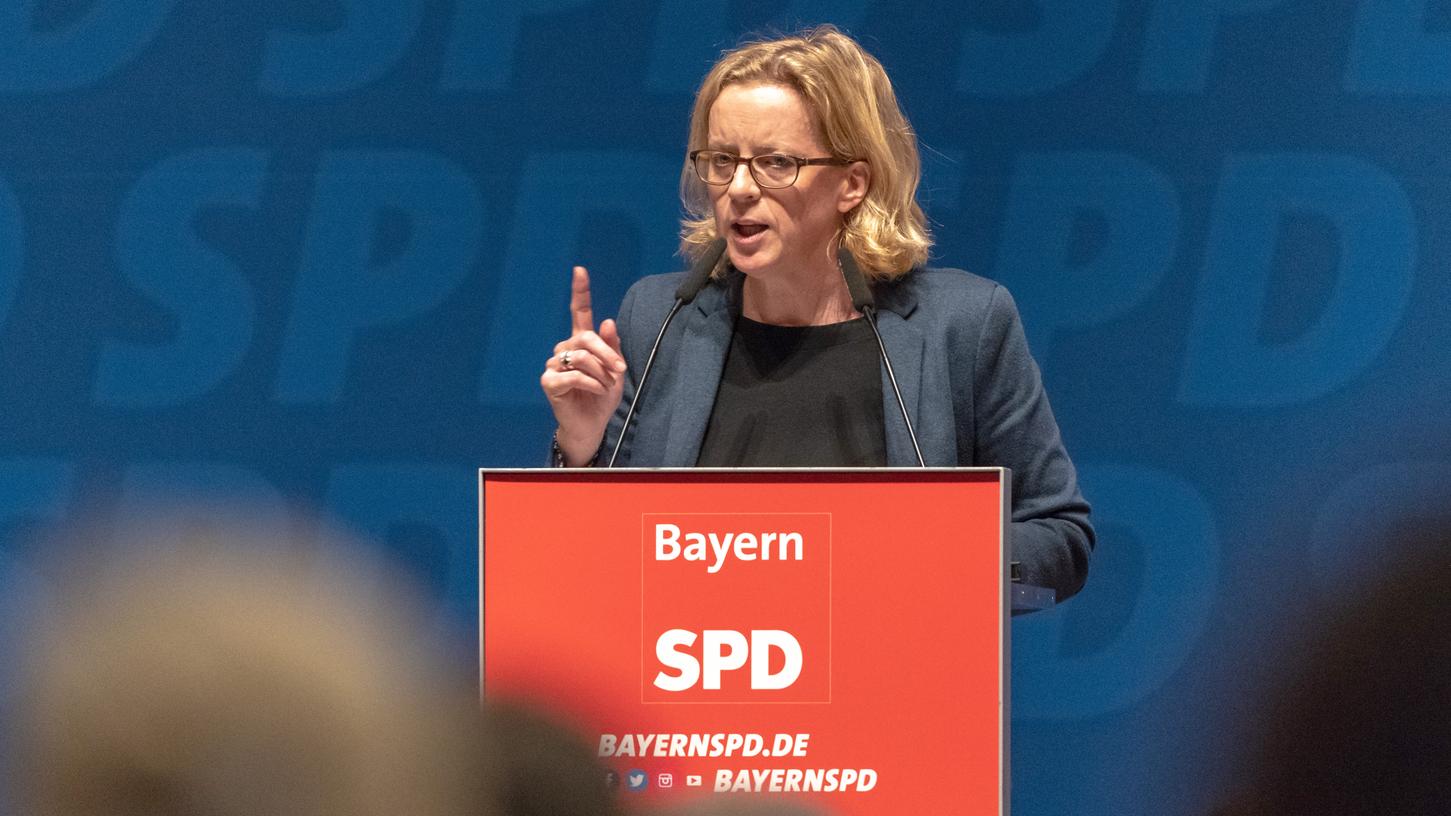 Bayerns SPD-Parteichefin setzt Wahlkampf auf die Themen Wohnen, Familie und Arbeit.