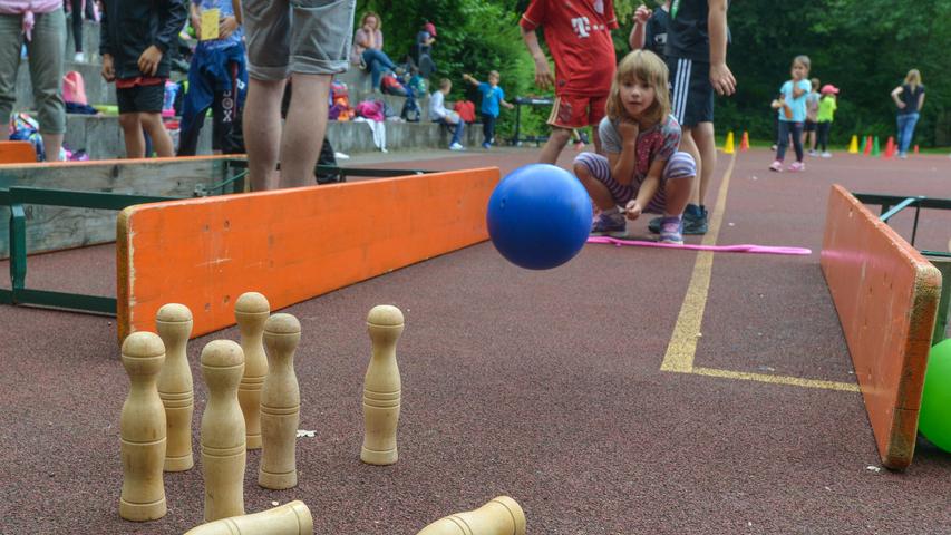 Spiel und Spaß beim Sportfest in der Comeniusschule in Hilpoltstein