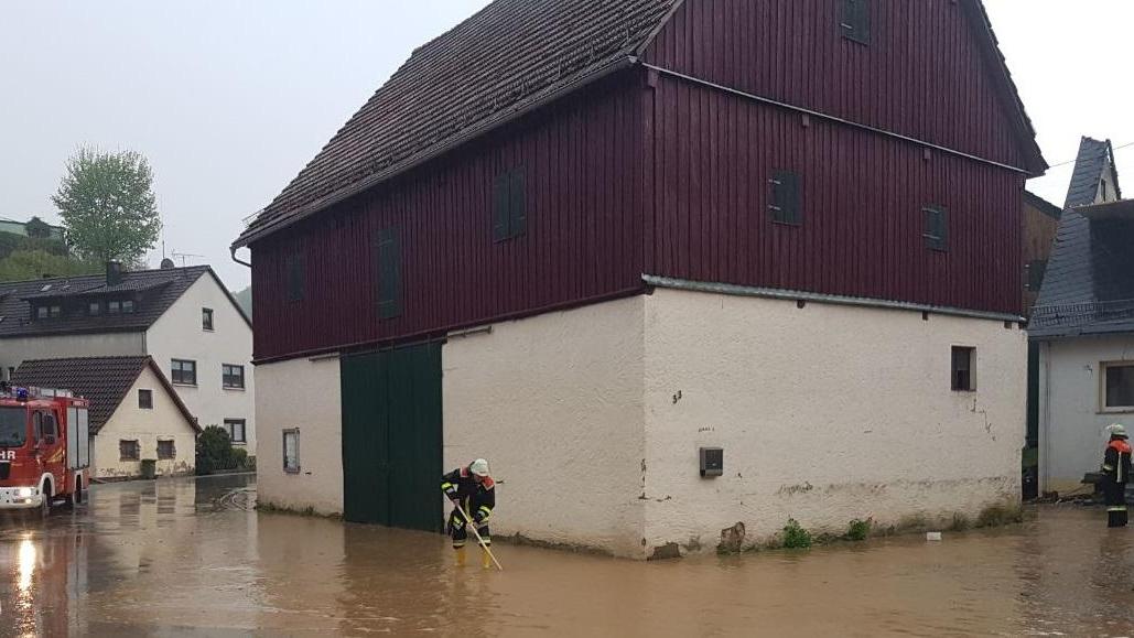 Thuisbrunn rüstet sich gegen Überschwemmung