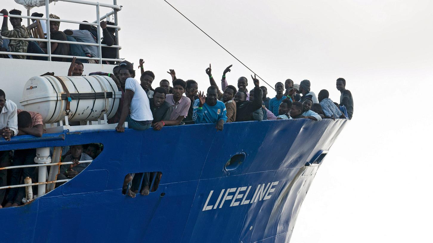 Flüchtlingsschiff 