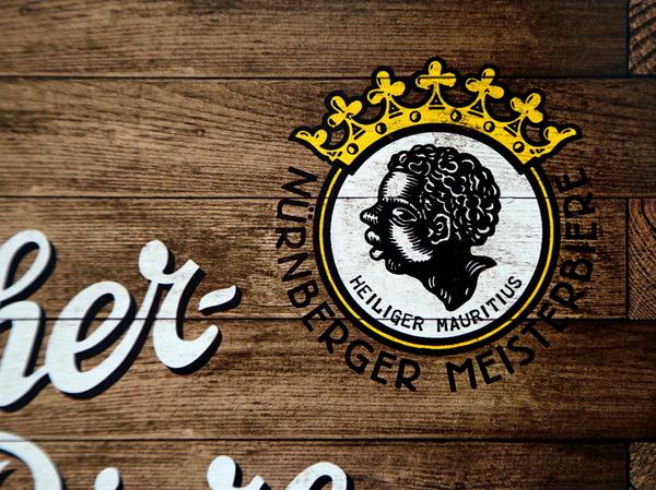 So sieht es aus, das neue Logo der Tucher-Brauerei, das voraussichtlich erstmals im Herbst auf allen Etiketten in Erscheinung tritt.