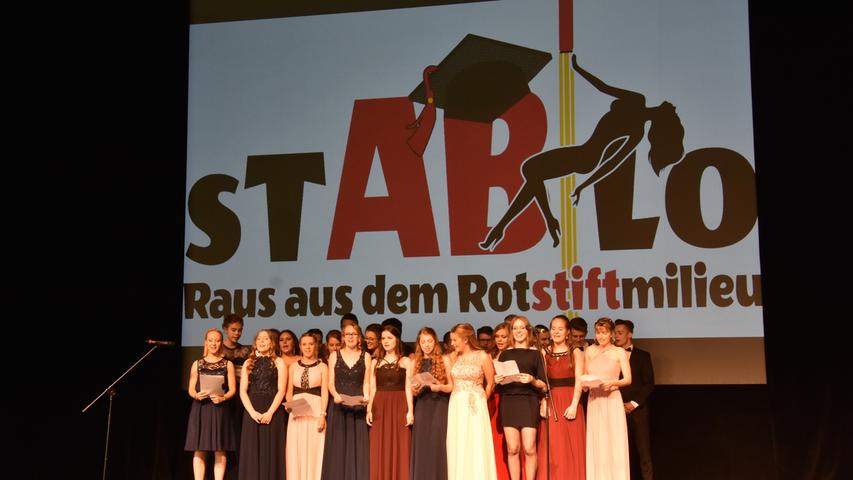 Bye, bye Rotstift: Abifeier des Bonhoeffer-Gymnasiums Oberasbach