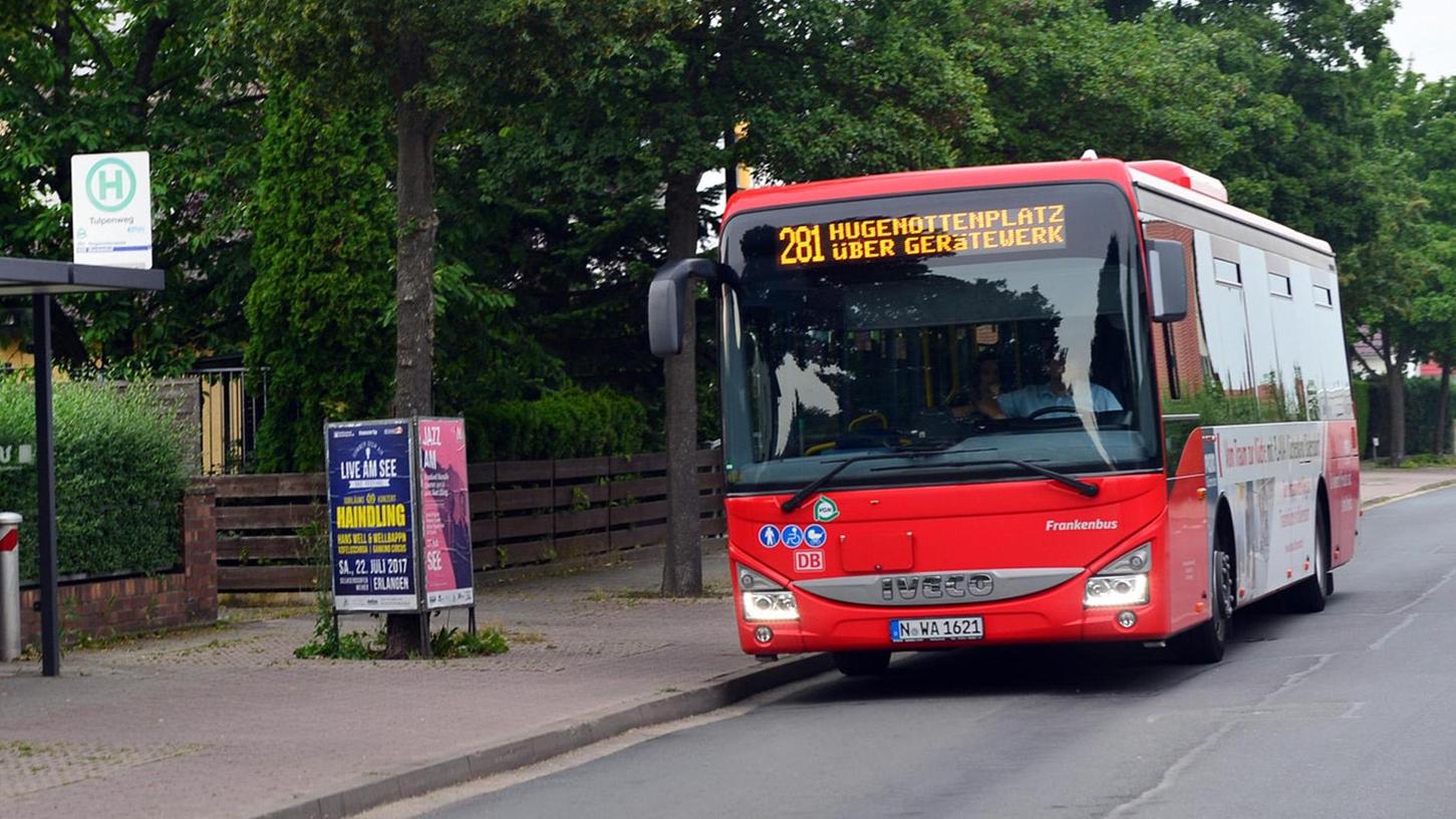 Erlangen: Buslinie 281 fährt mit neuem Takt