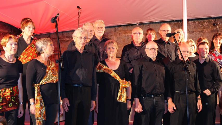 Festival der Chöre: Das Konzert in der Kirchenburg Hannberg 