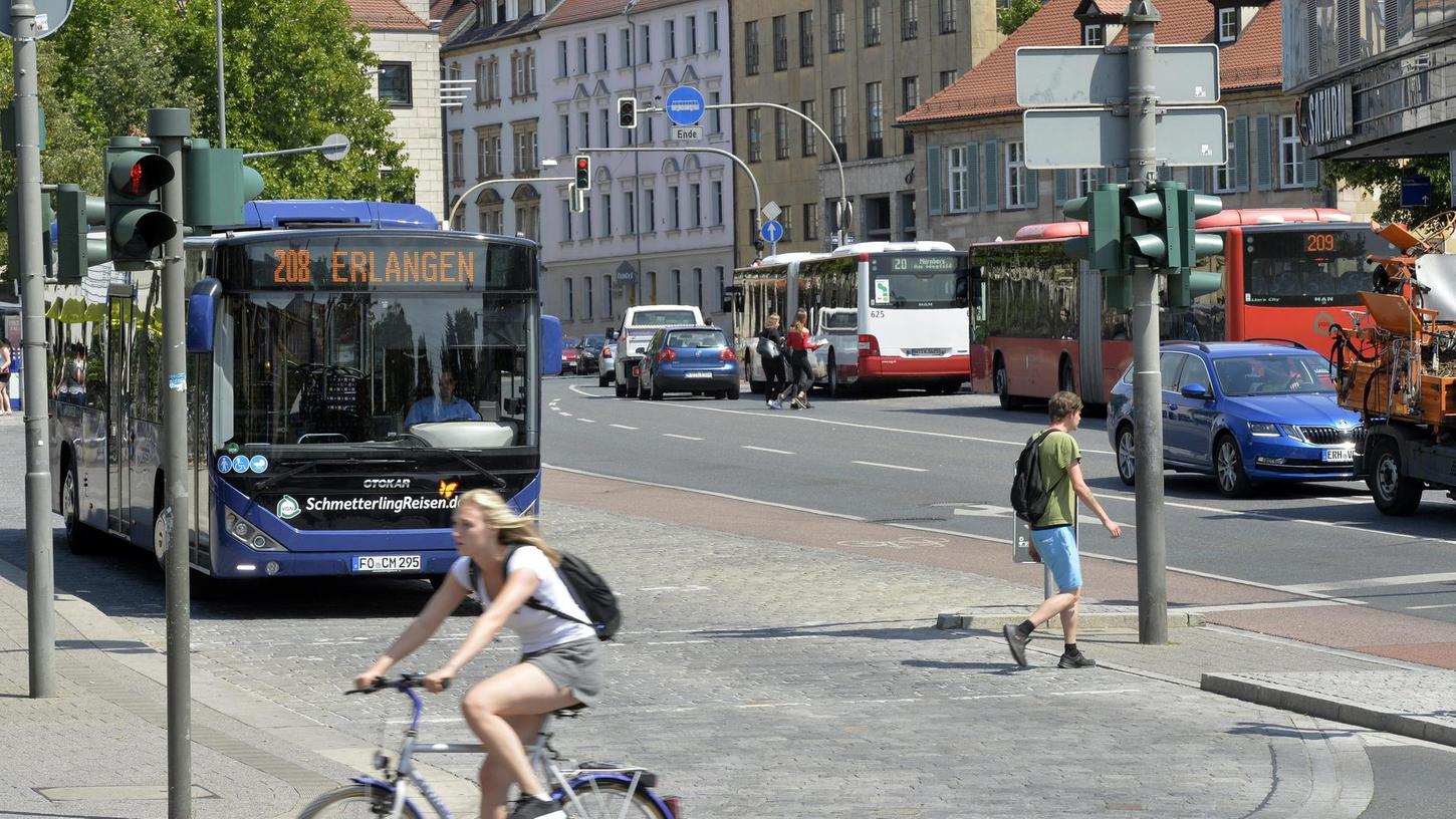 Kritik an Erhöhung der Bus-Tarife in Erlangen