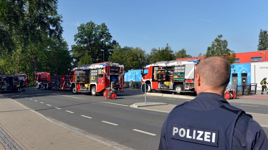 Erlanger Röthelheimbad wegen eines Chlor-Unfalls gesperrt