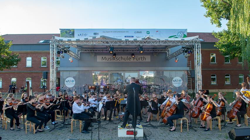 Musikgenuss im Südstadtpark: Open-Air der jungen Streichhölzer Fürth