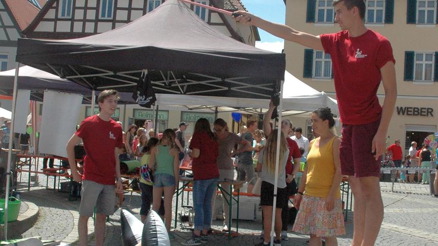 Tanz und Geschicklichkeit: Tag der Jugendverbände in Schwabach