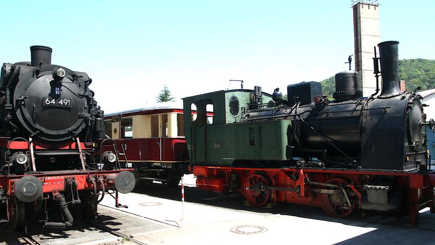 Eisenbahnfest in Ebermannstadt: 35 Jahre Dampfbetrieb auf der Museumsbahn