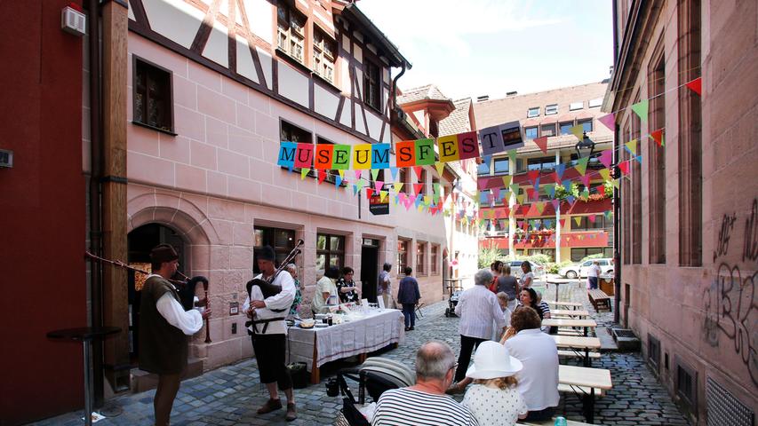 Museumsfest 2018 der Nürnberger Altstadtfreunde in der Kühnertsgasse