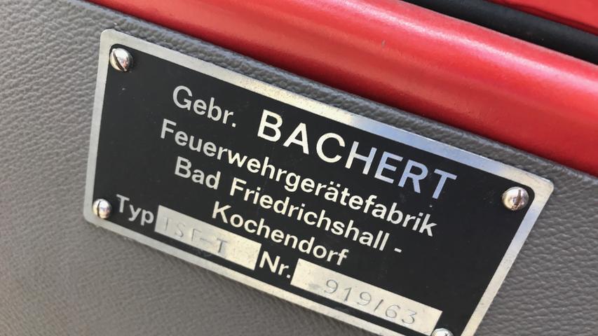 Nicht nur VW hatte seine Hände im Spiel: Die Feuerwehrtechnik stammt von Bachert aus Bad Friedrichshall.