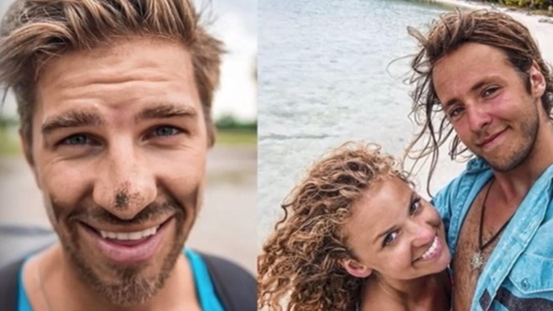 Die kanadischen YouTuber und Instagramer Ryker Gamble (30), Alexey Lyakh (30) und Megan Scraper (29) (von links) starben bei einem tragischen Unfall an den Shannon Falls in Kanada. Ihre Freunde, Familie und Fans trauern um die Abenteurer.