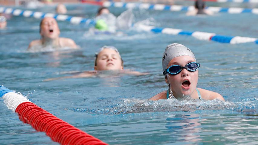 Schwimmen, Radeln, Laufen: Der 15. Schülertriathlon in Fürth