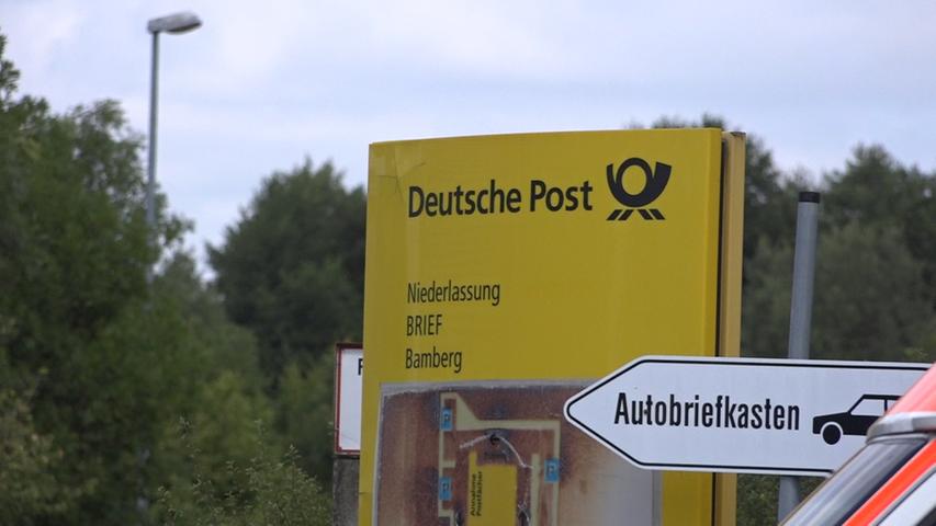 Großeinsatz in Bamberg: Verdächtiger Gegenstand in Briefzentrum