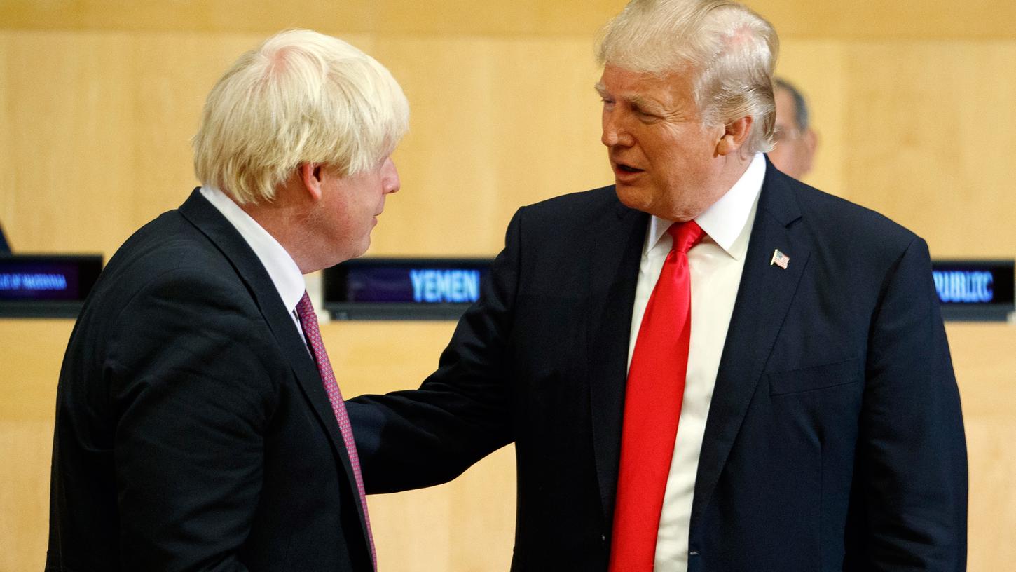 Trump kritisiert Brexit-Strategie - und lobt Boris Johnson