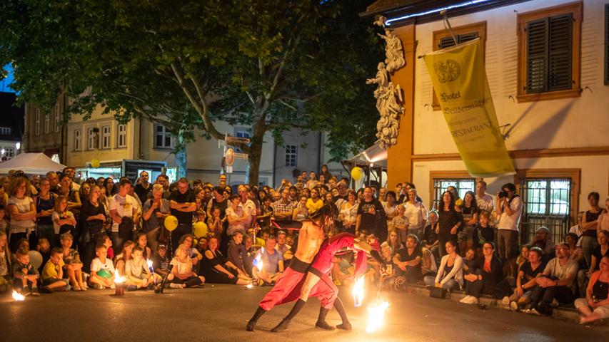 Bamberg zaubert: Magier sorgen für Feuerspektakel in der Altstadt