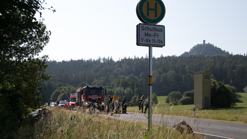Schwerer Unfall bei Neustadt am Kulm: 74-Jähriger tödlich verletzt