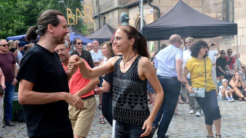 Show-Acts und Rhythmus: Das Fürth-Festival verführte zum Tanzen