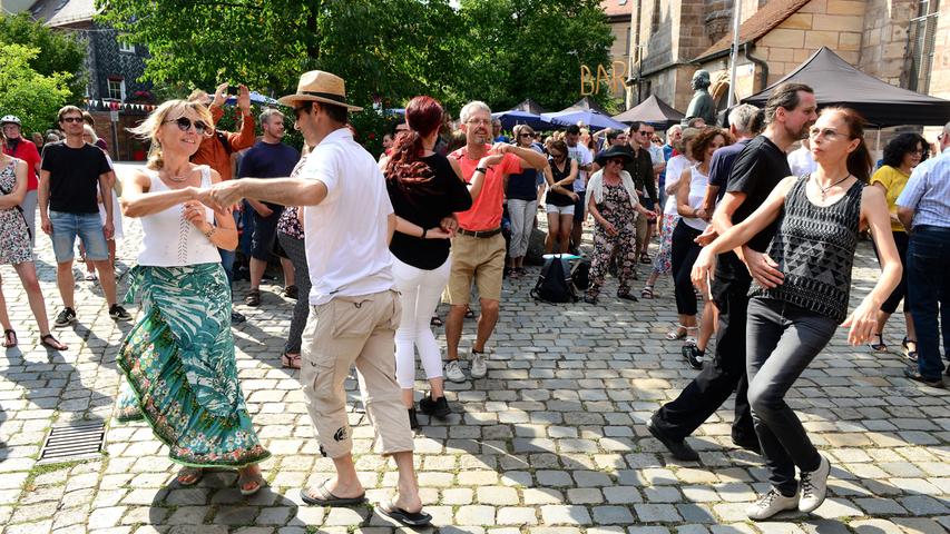 Show-Acts und Rhythmus: Das Fürth-Festival verführte zum Tanzen
