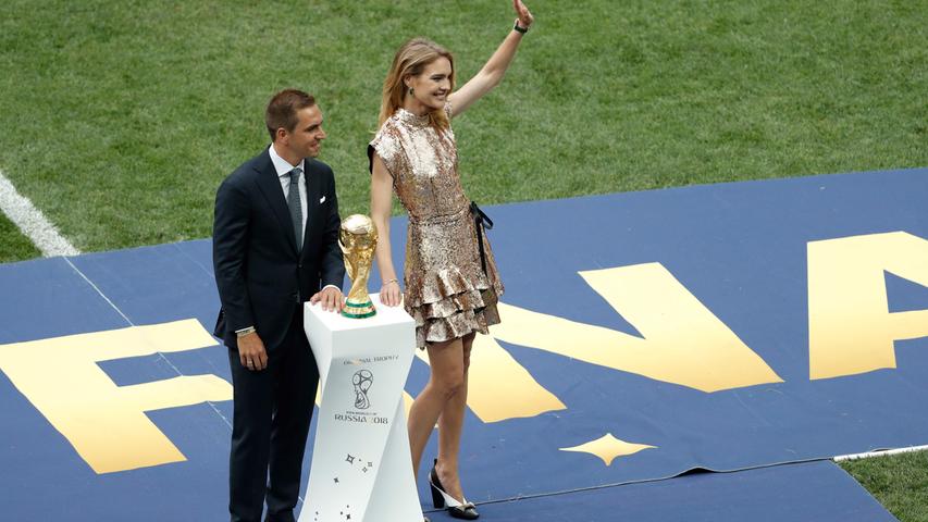 WM-Abschlussfeier: Will Smith dreht die Uhr zurück, Lahm gibt den Pokal ab