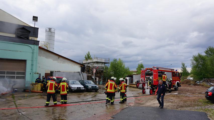 Fiktive Flammen am Pilatus Campus: Mega-Übung bei Hausen