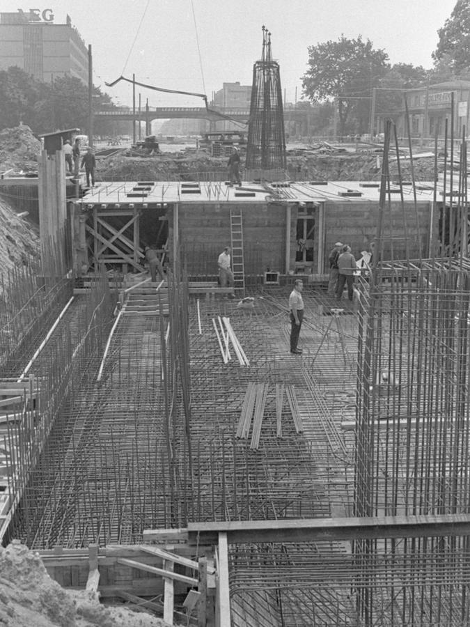 19. Juli 1968: Die U-Bahn macht Fortschritte