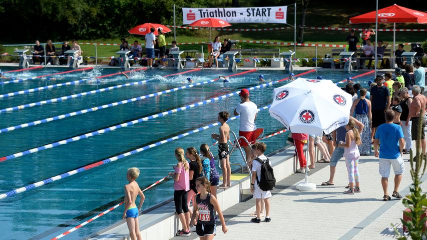 Höchstadt im Triathlon-Fieber: Fast 800 Teilnehmer bei Schüler-Staffel 
