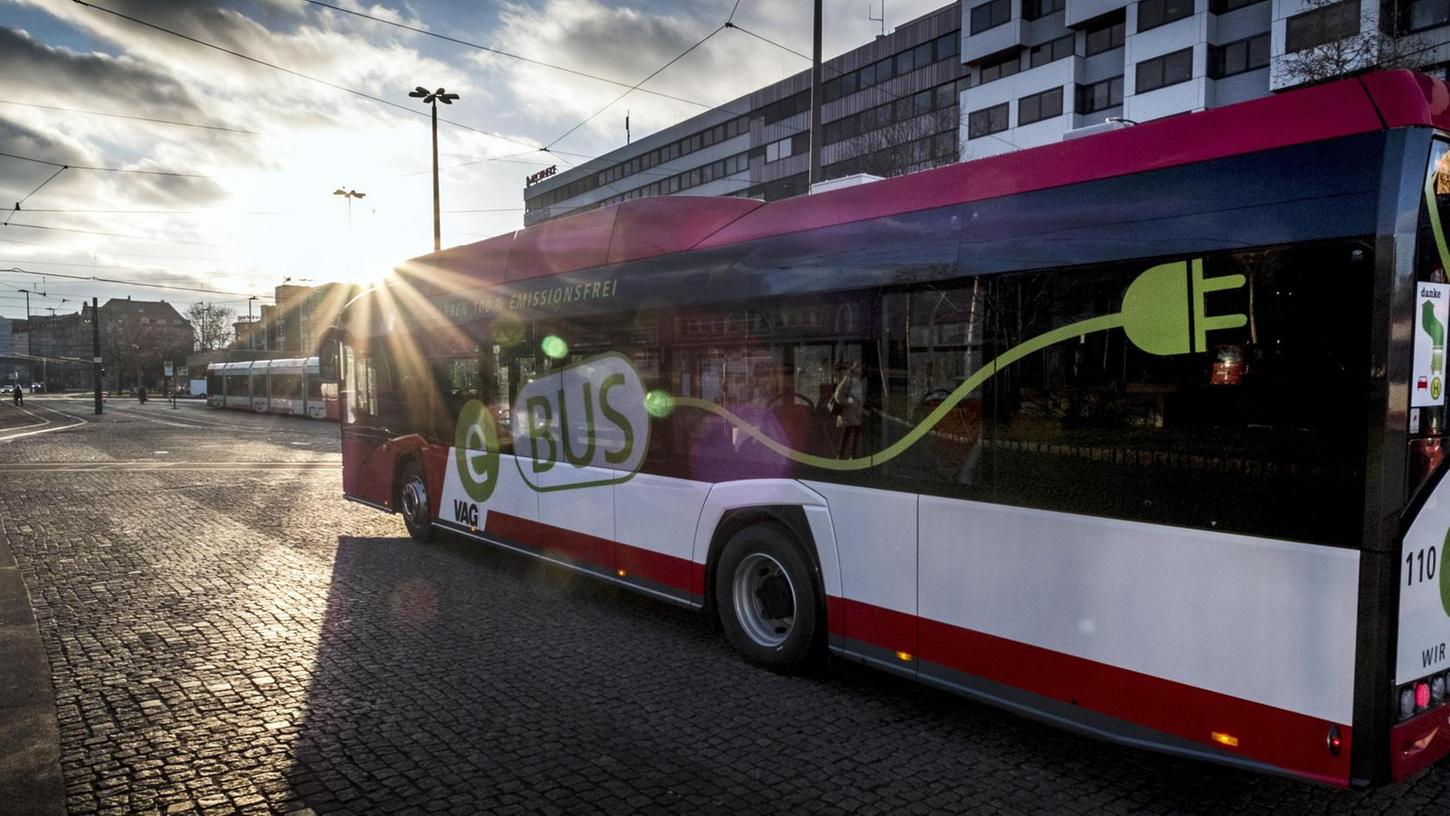 Ungleiche Ansichten: E-Busse in Erlangen
