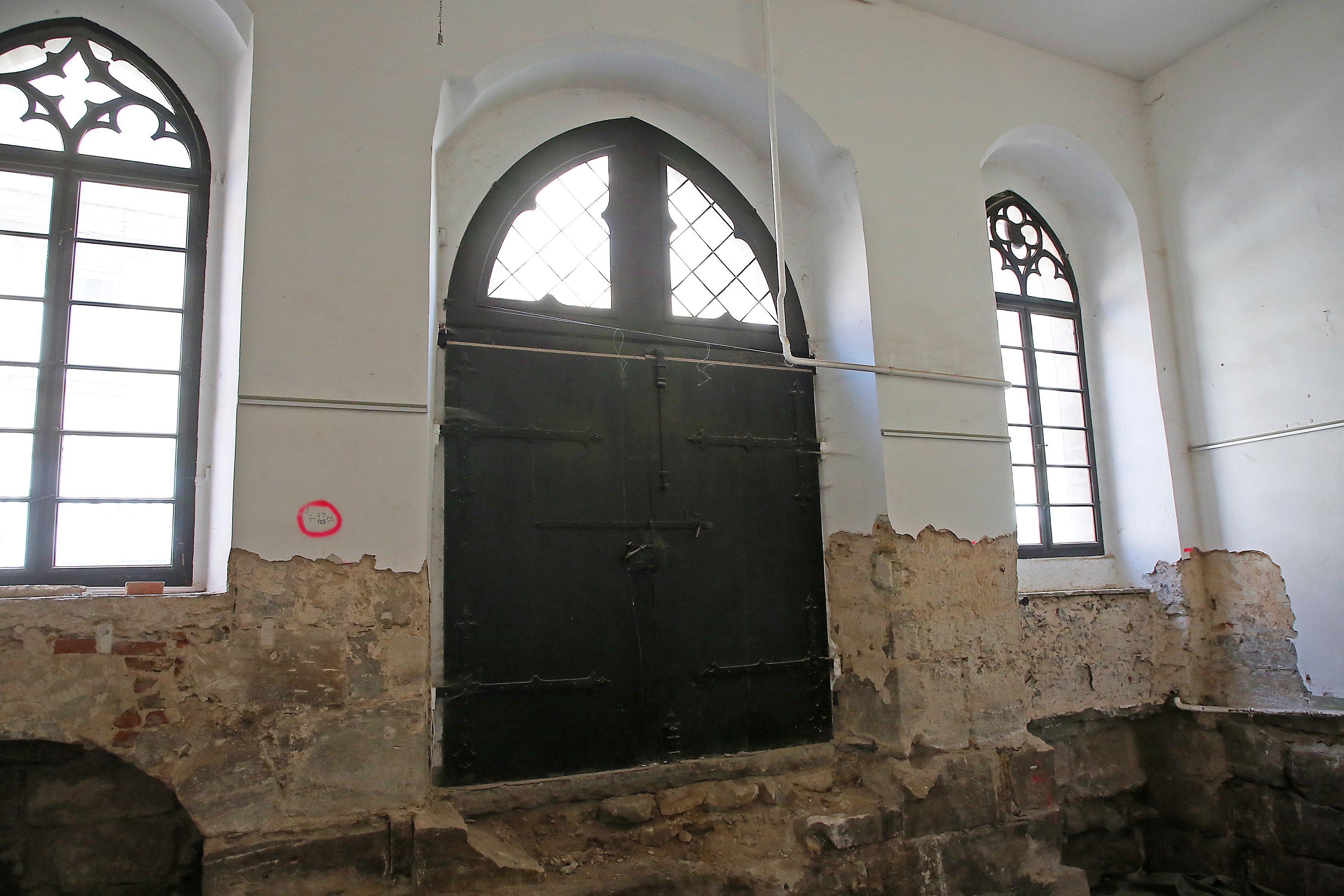 Der ursprüngliche Boden der Rathaushallen lag deutlich tiefer als ihn die Forchheimer heute kennen.