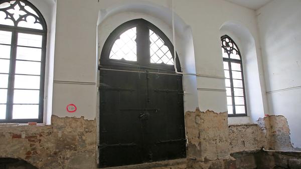 Der ursprüngliche Boden der Rathaushallen lag deutlich tiefer als ihn die Forchheimer heute kennen.