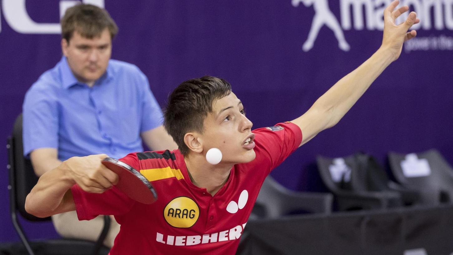 Tischtennis Europameisterschaft: Am Ende fehlte Hannes Hörmann das Quäntchen Glück