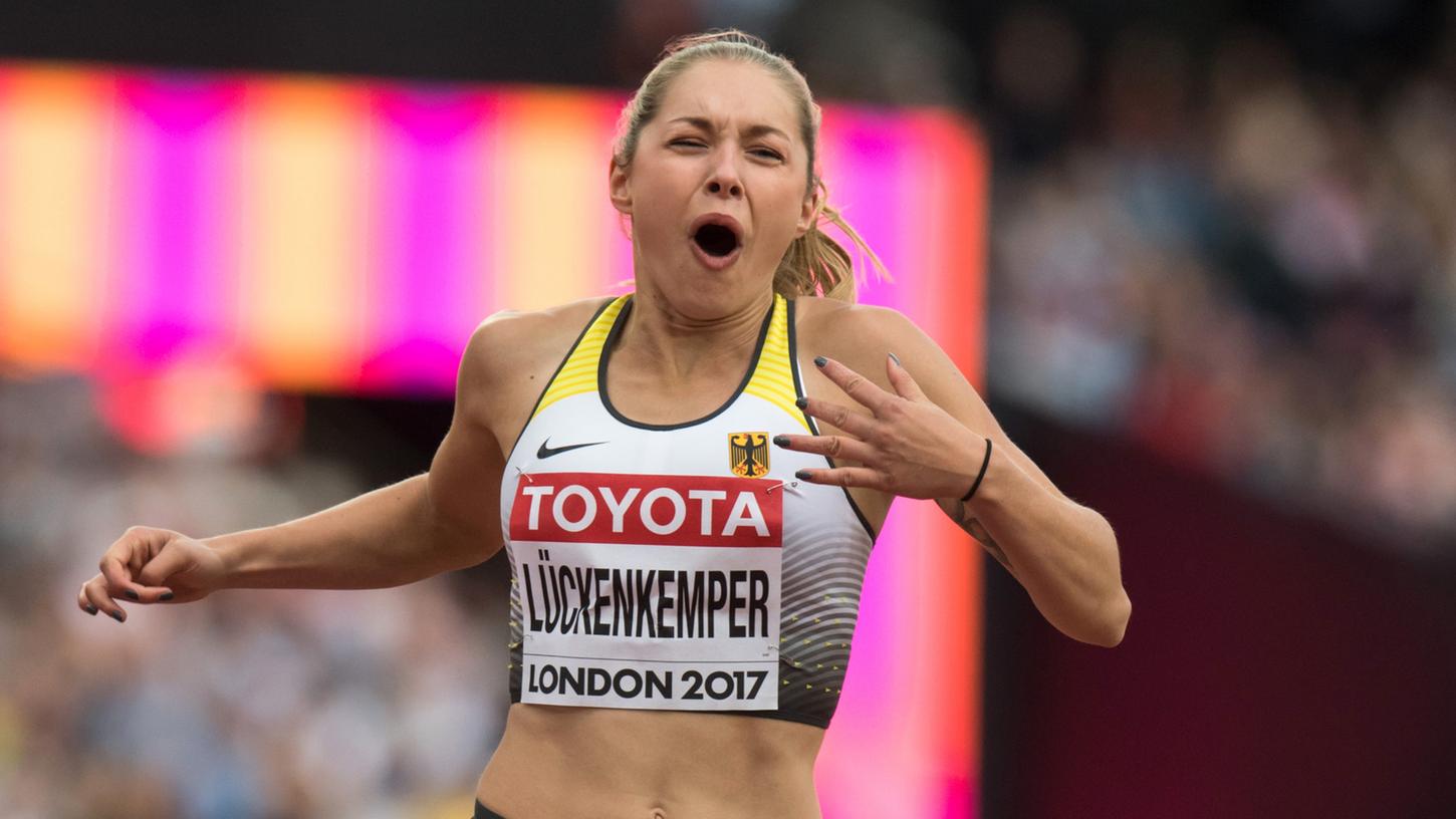 Lief bei der WM 2017 mit 10,95 in die Weltspitze: Sprinterin Gina Lückenkemper.