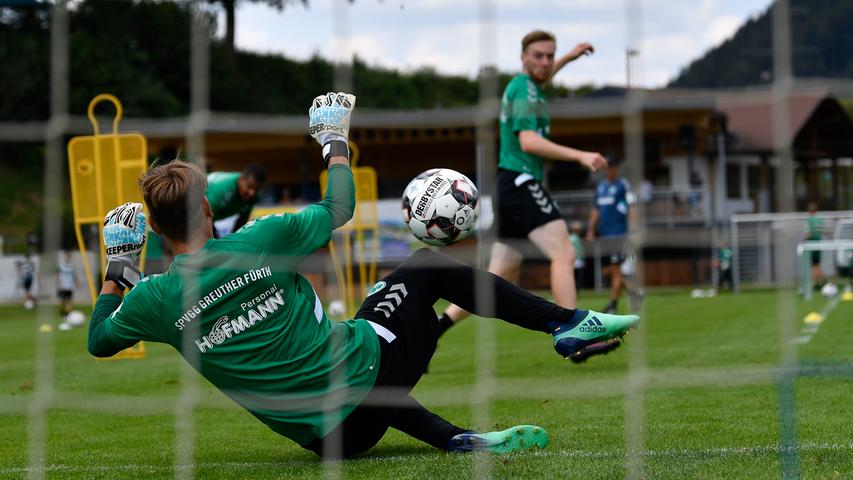 Bei bestem Wetter: Fürth arbeitet an taktischer Flexibilität