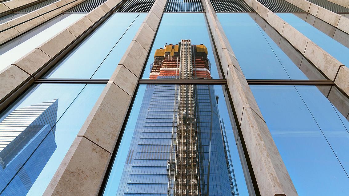 Natursteine aus der Region für Hochhaus in New York