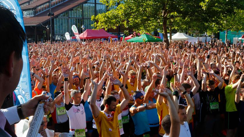 Neumarker Firmenlauf 2018: 2000 Läufer gingen an den Start