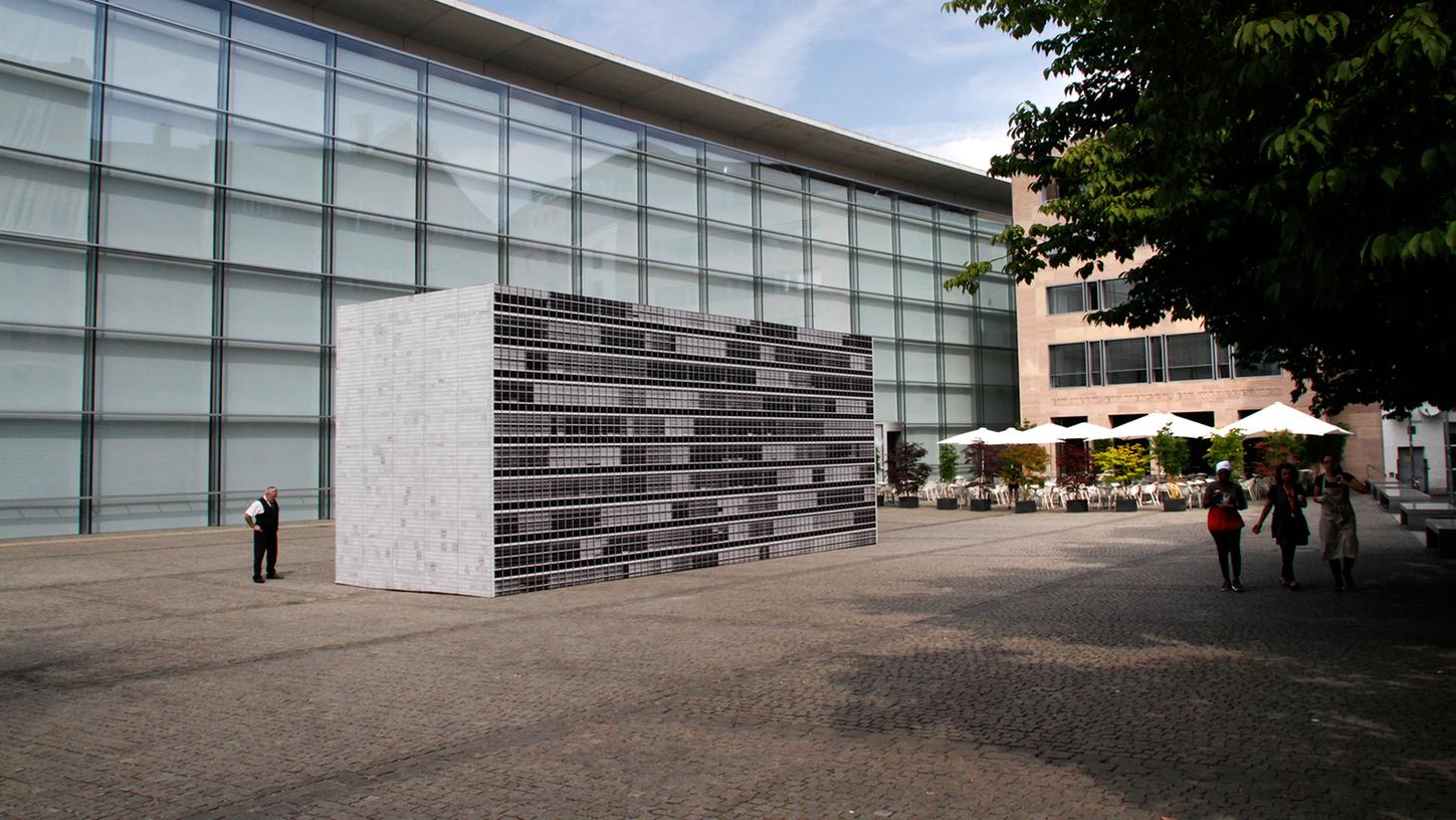 Kunstaktion: Das UN-Hauptquartier steht jetzt in Nürnberg