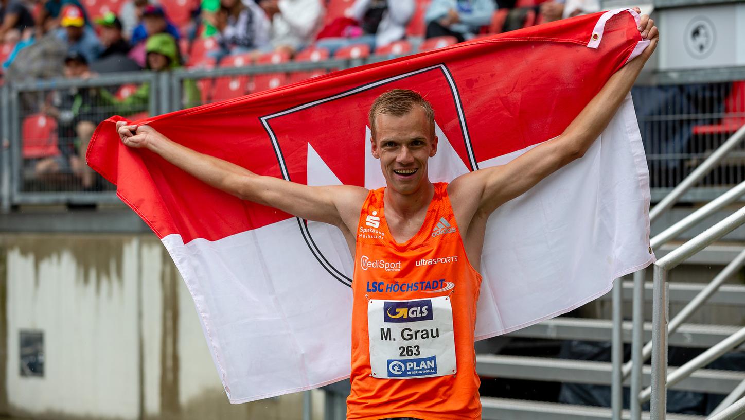 Hat von den fränkischen Startern wohl die besten Medaillenchancen: 3000 Meter-Läufer Martin Grau aus Höchstadt. 