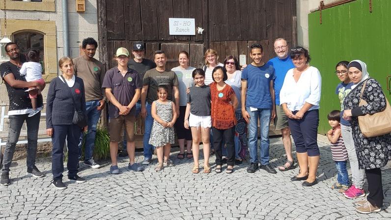 Projekt in Oberscheinfeld: Sprache lernen inmitten der Natur 