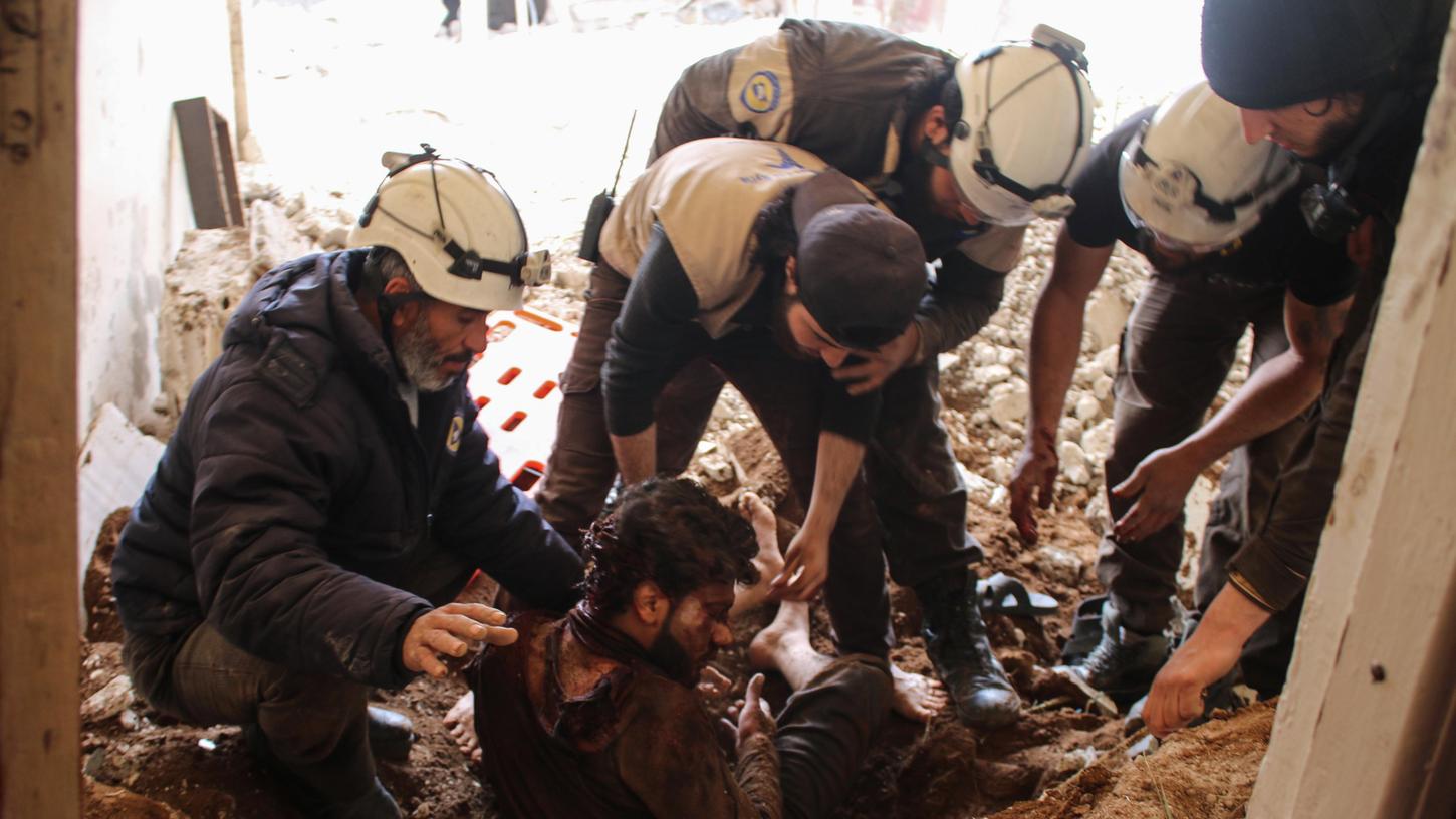 Israel rettet Hunderte Weißhelme aus syrischem Kampfgebiet