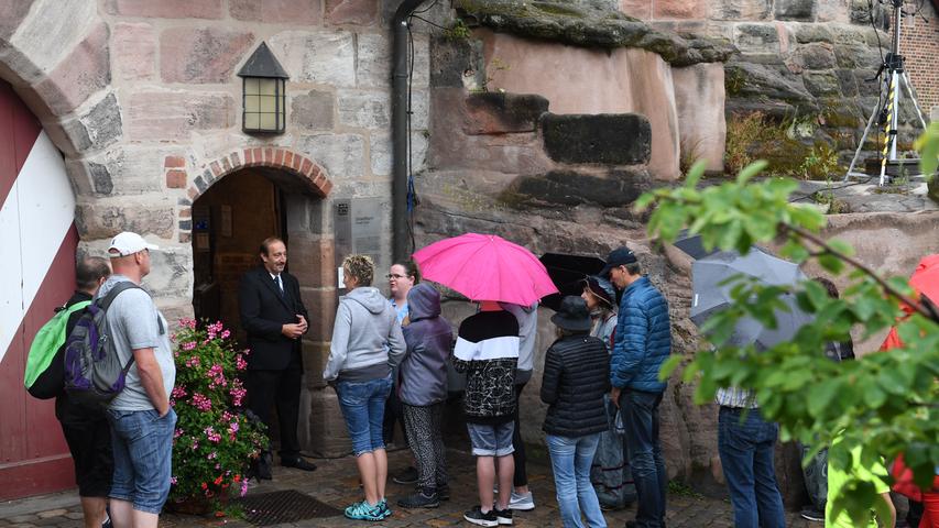 Blick in die Kaiserburg: Schlösserverwaltung lud zum Burgfest