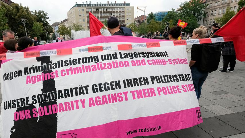 Breiter Protest gegen Pegida-Demo in der Nürnberger Südstadt