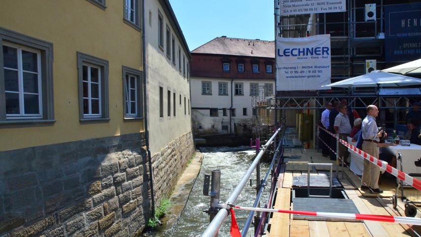 Wasserkraftwerk Sterzermühle in Bamberg: Offizielle Einweihung