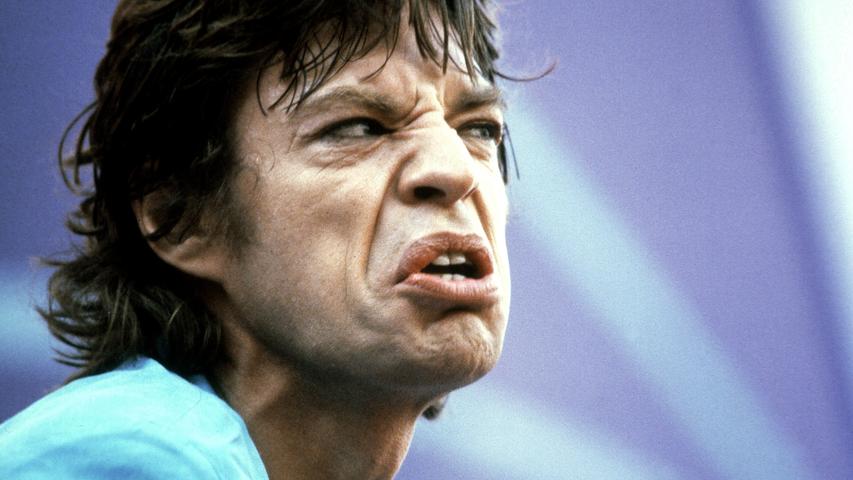 Mick Jagger pflegt immer noch sein Image des bösen Buben.