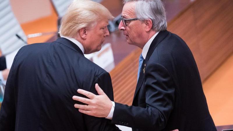 US-Präsident Donald Trump und EU-Kommissionspräsident Jean-Claude Juncker sind sich in Handelsfragen näher gekommen.