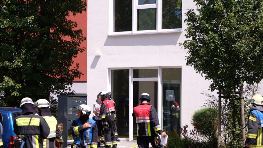 Feuer im Nürnberger Nordosten: Rauch drang aus Garage