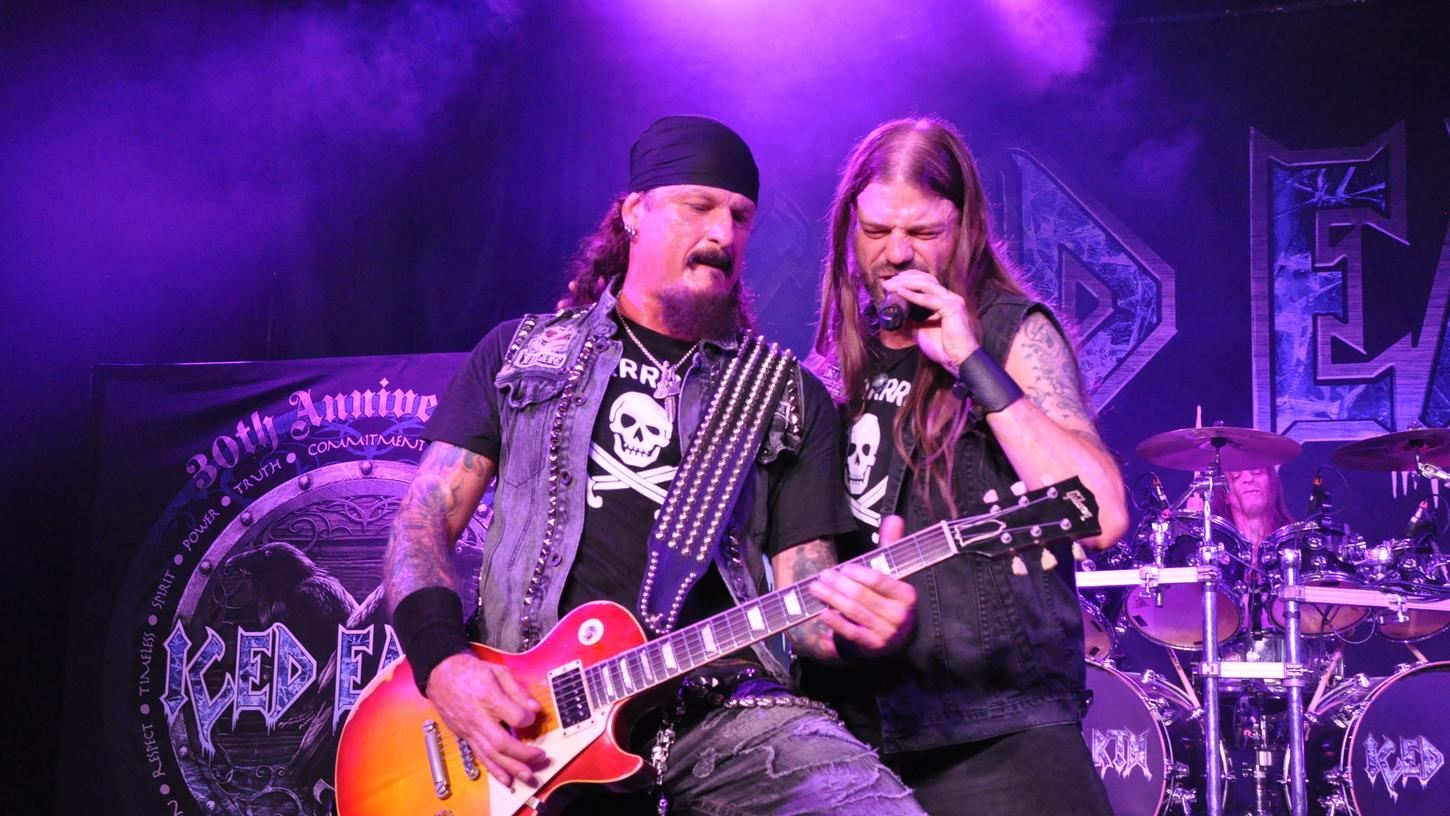 Iced Earth aus Los Angeles lieferte ein fettes, deftiges, gelungenes Konzert ab.