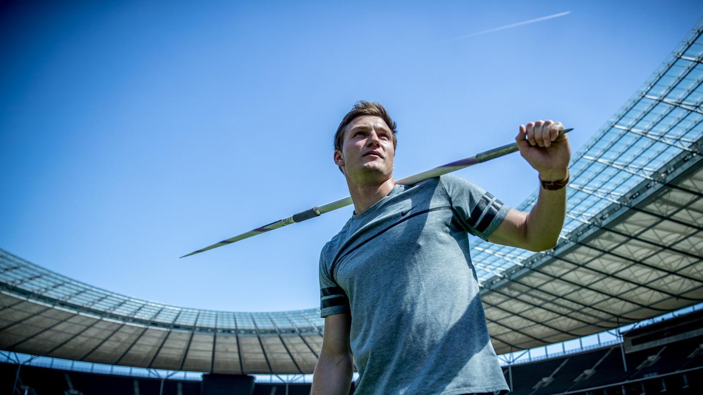 Speerwurf-Olympiasieger Thomas Röhler freut sich auf die Leichtathletik-EM in Berlin.