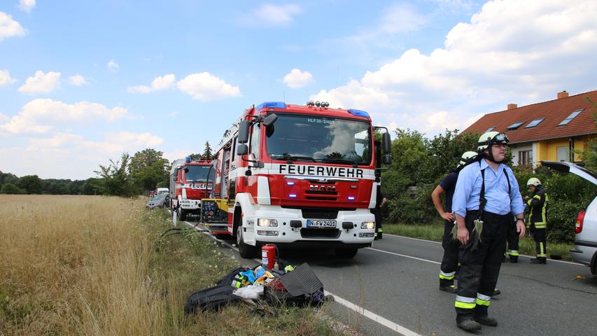 Nach Zusammenstoß in Altenfurt: Ein Toter, mehrere Verletzte